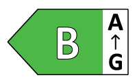Úroveň spotřeby energie B