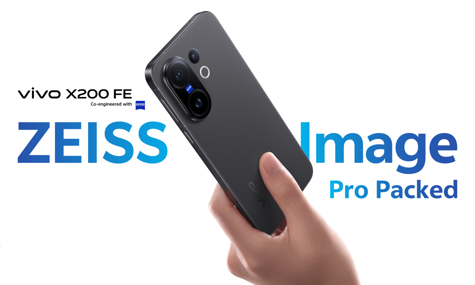 Premiera vivo X200 FE: poręczna konstrukcja, flagowa wydajność.