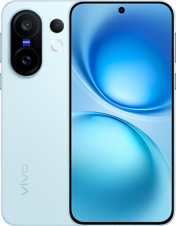vivo X200 FE in Blue Breeze color