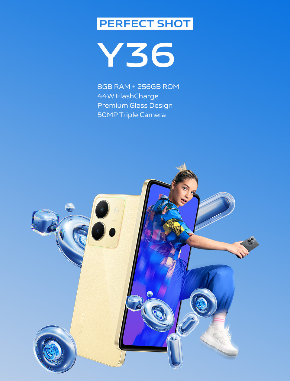 vivo Y36 – Smartphone mit coolem, exquisitem Design | vivo Österreich