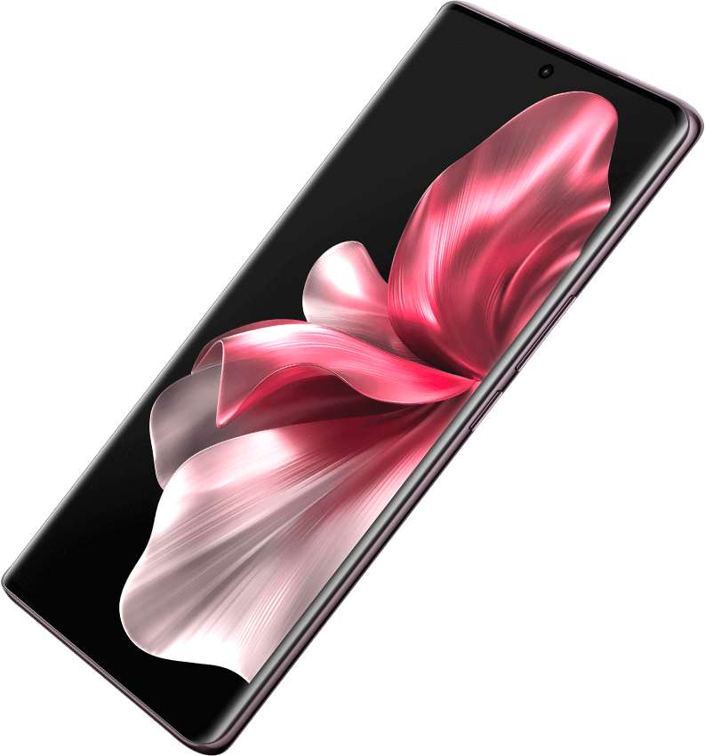 vivo V40 Lite with 120Hz 3D curved screen in classy brown
