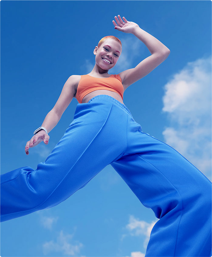 Fotobeispiel des vivo Y28s 5G mit Sommerparty-Filter