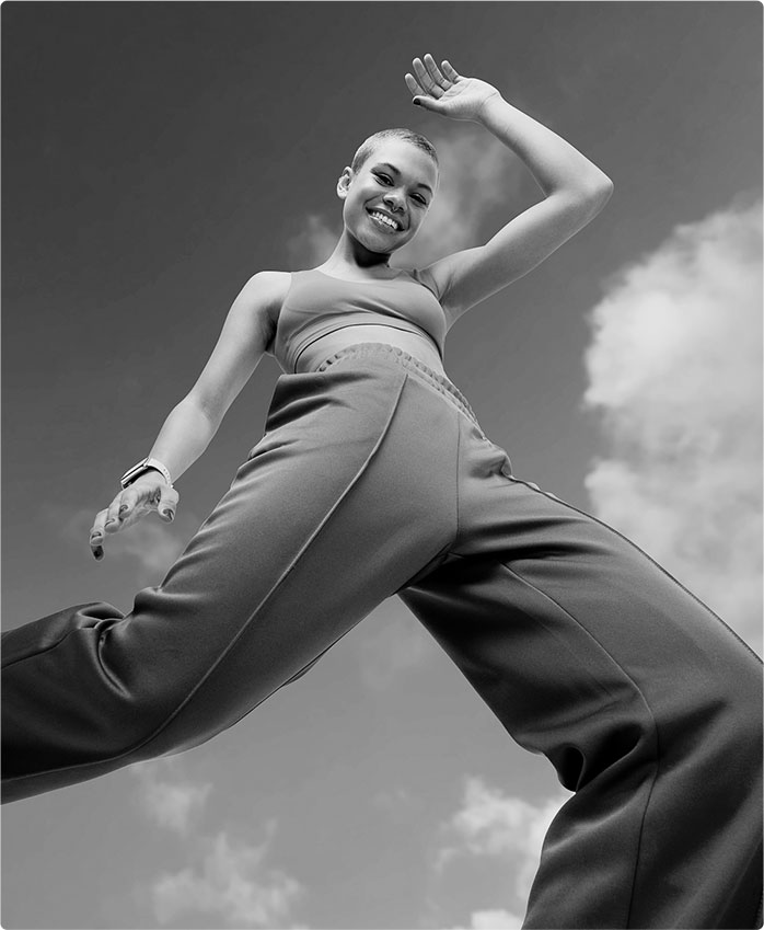 ukázková fotografie pořízená telefonem vivo Y28s 5G s černobílým filtrem