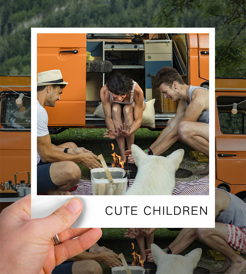 foto campione scattata con vivo Y28 con bordi fotografici personalizzati 