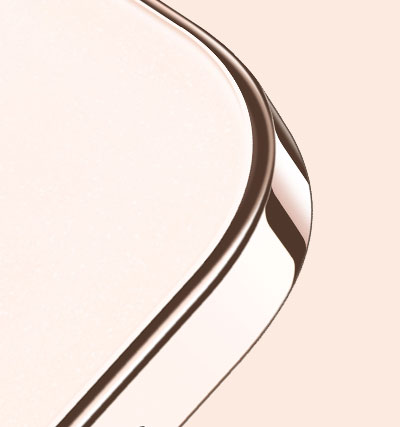 vivo Y28 gleaming orange con cornice metallizzata lucida