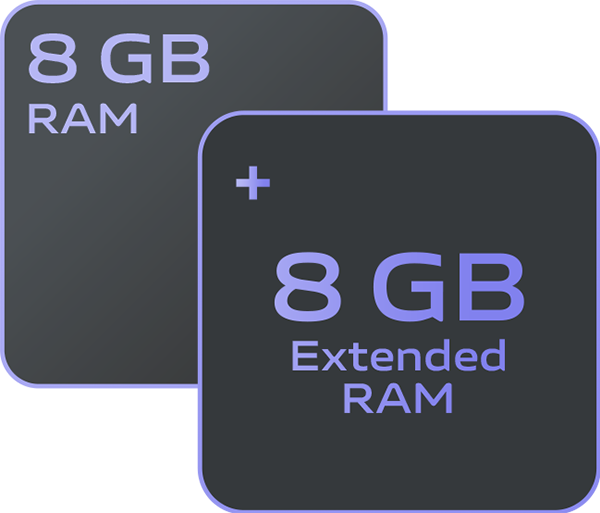 vivo V40 SE 4G with 8GB+8GB extended RAM