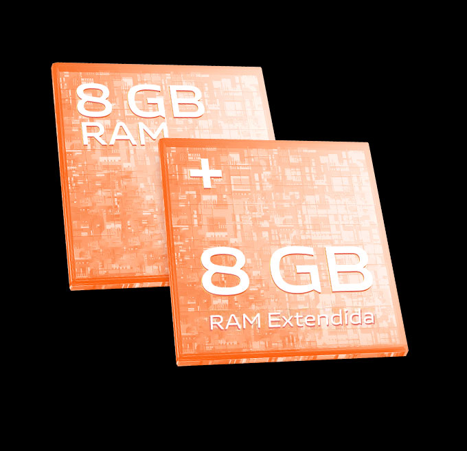 vivo Y28 con 8 GB+8 GB de RAM extendida