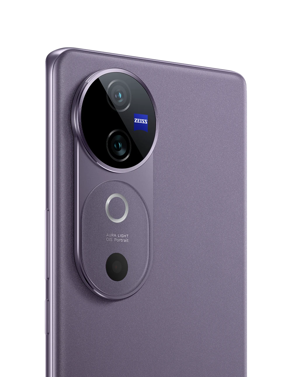 vivo V40 in nebula purple color