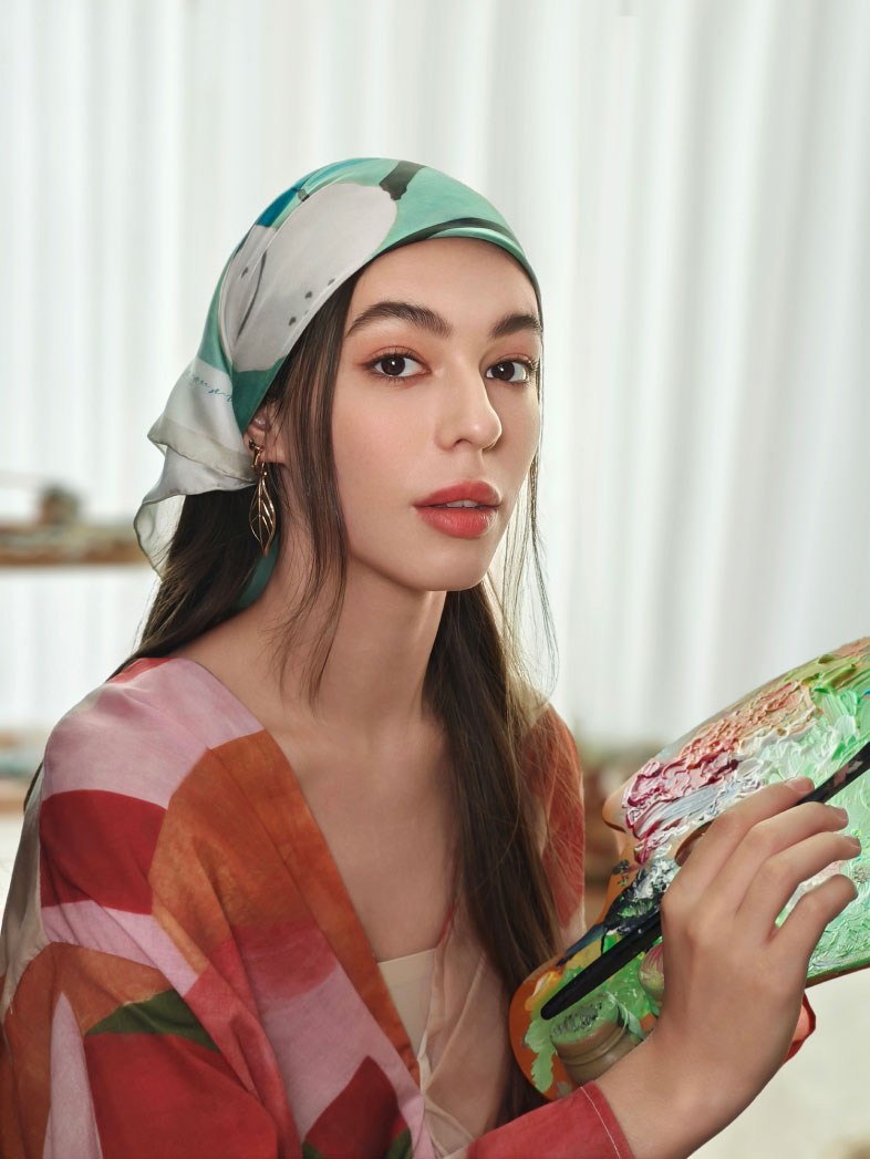 ejemplo de foto realizada con vivo V40 con Iluminación con calidad de estudio 3D mediante IA