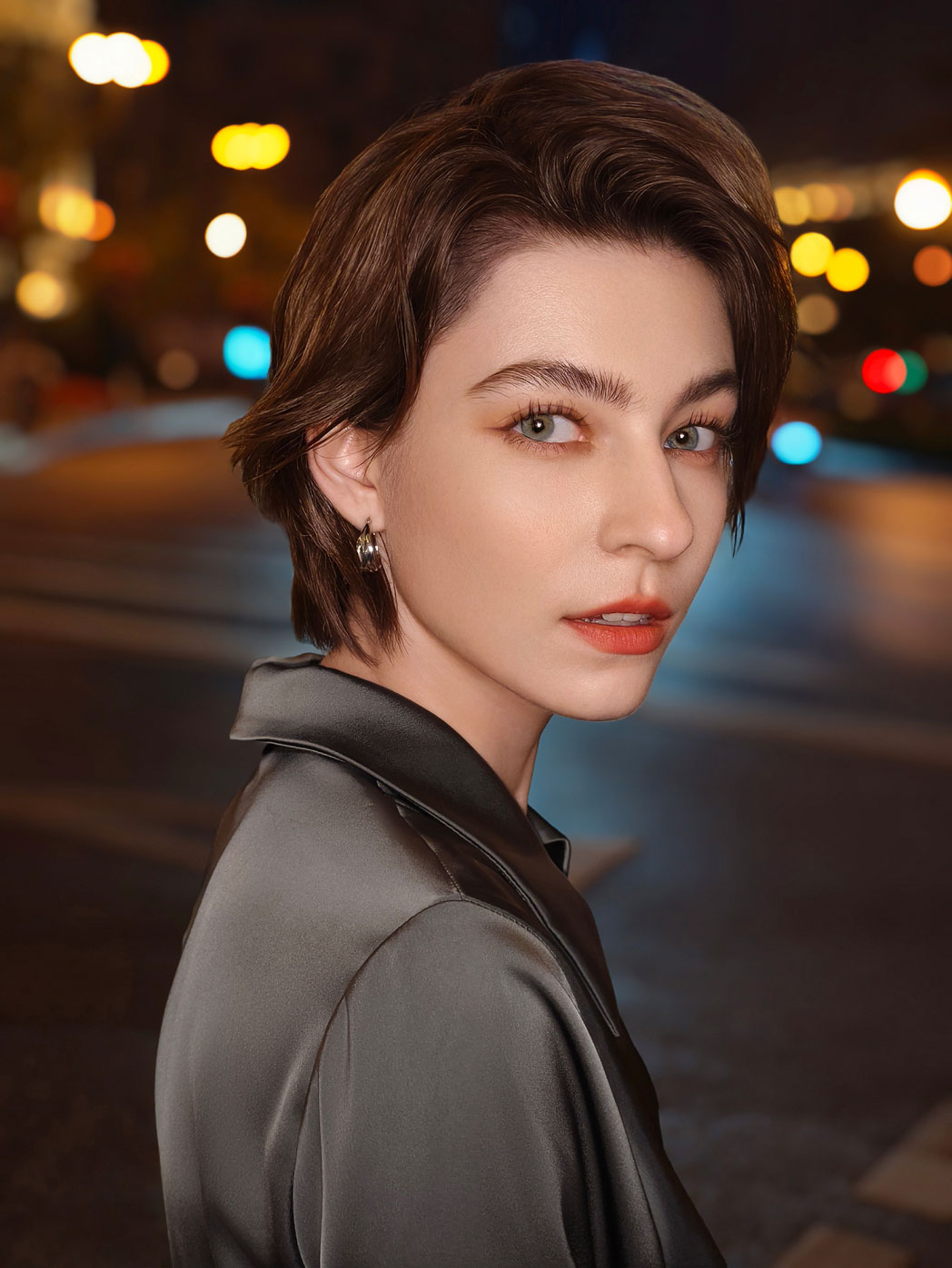 ejemplo de foto realizada con vivo V40 con Aura Light mediante IA