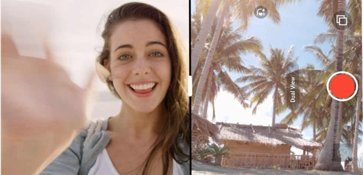  vivo V40 SE 5G con vídeo de vista dual