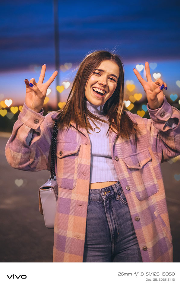 vivo V40 SE 5G with Bokeh-elmosódásos portré