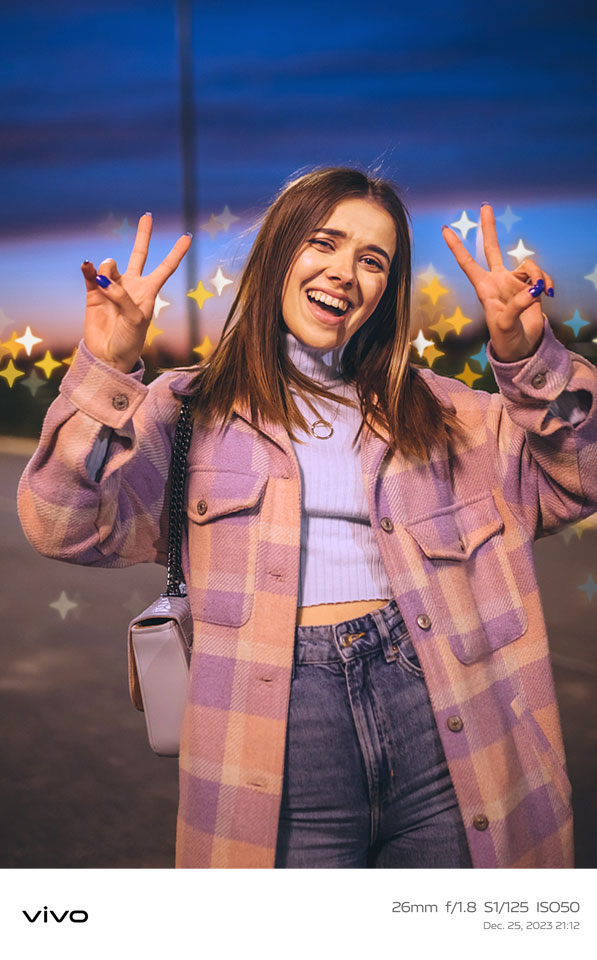 vivo V40 SE 5G with Bokeh-elmosódásos portré