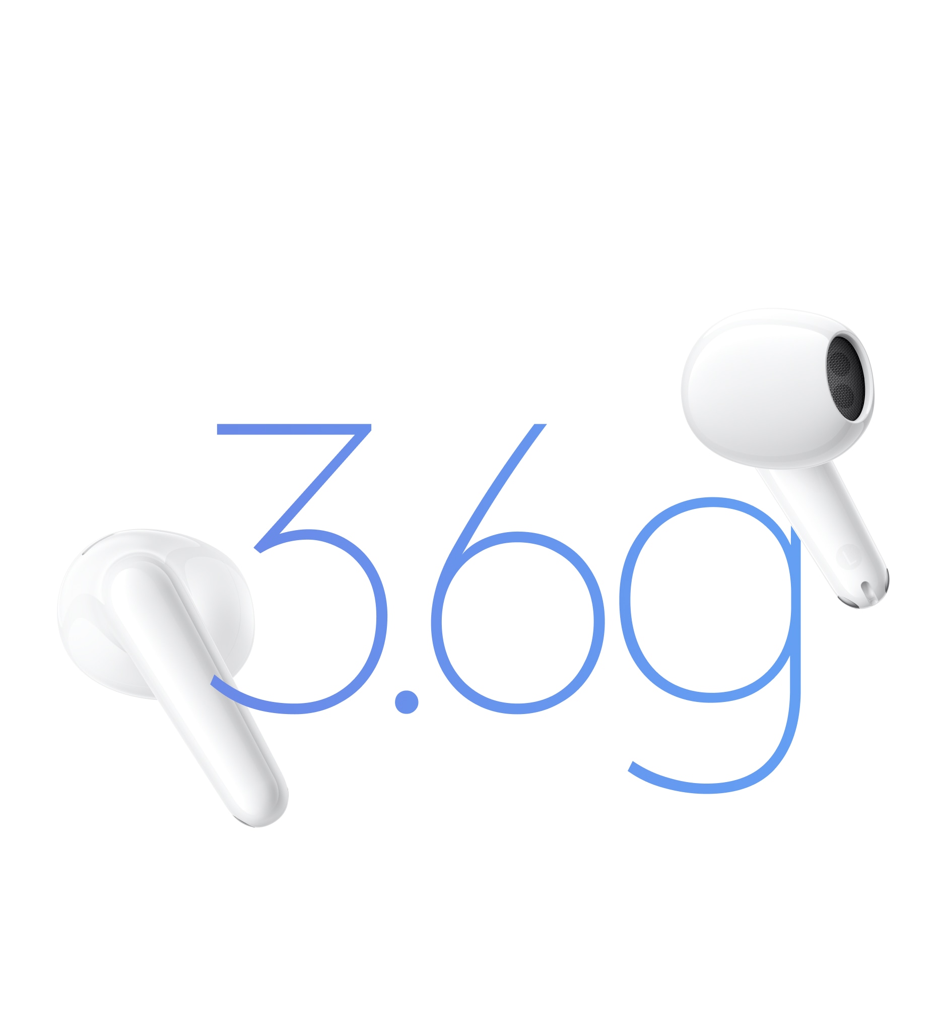 vivo Buds Air3 with a 3.6g ultra-light fit