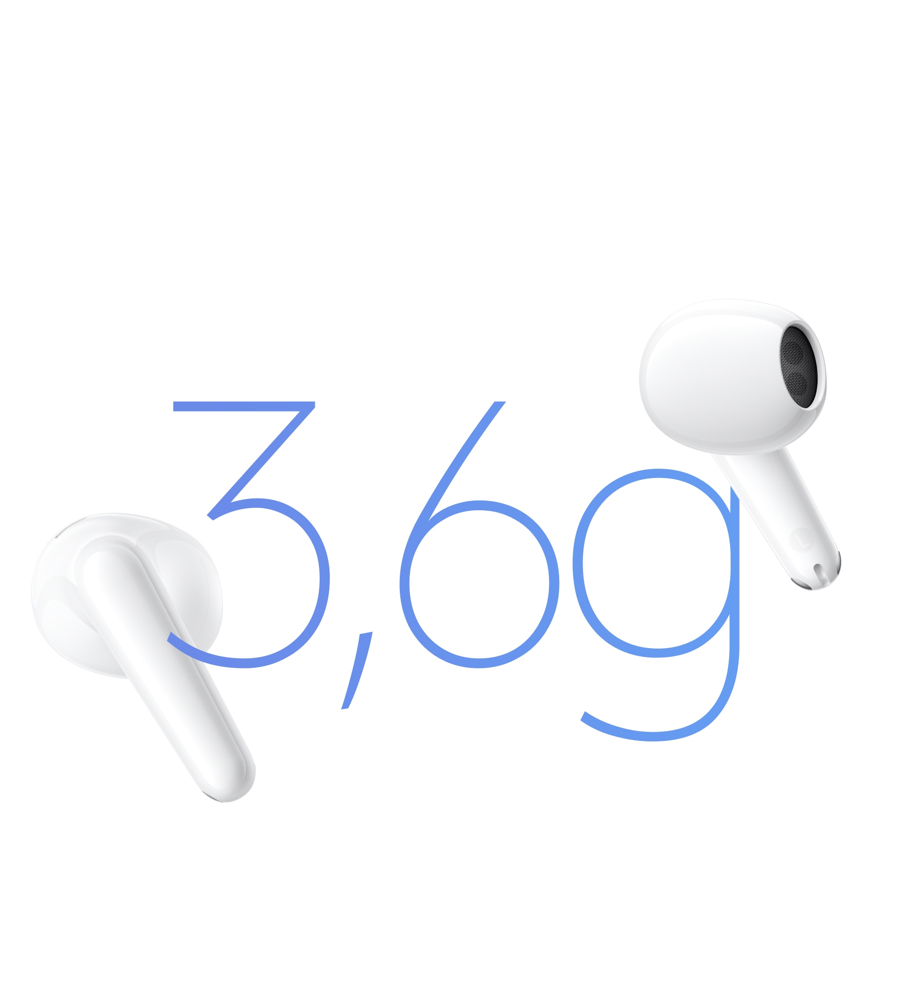 vivo Buds Air3 with a 3.6g ultra-light fit