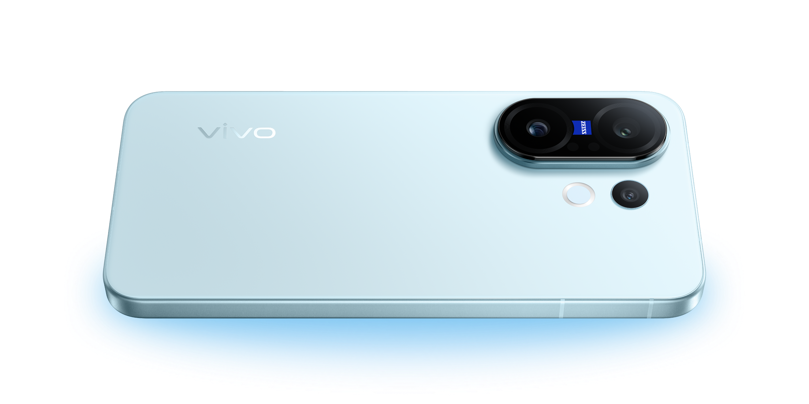 vivo X200 FE in Blue Breeze color