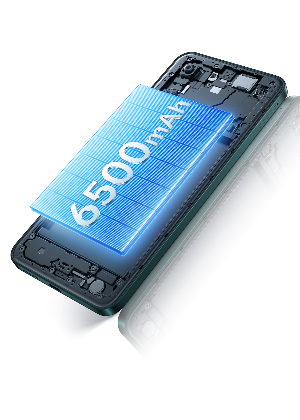 vivo Y21d with 6500mAh Battery