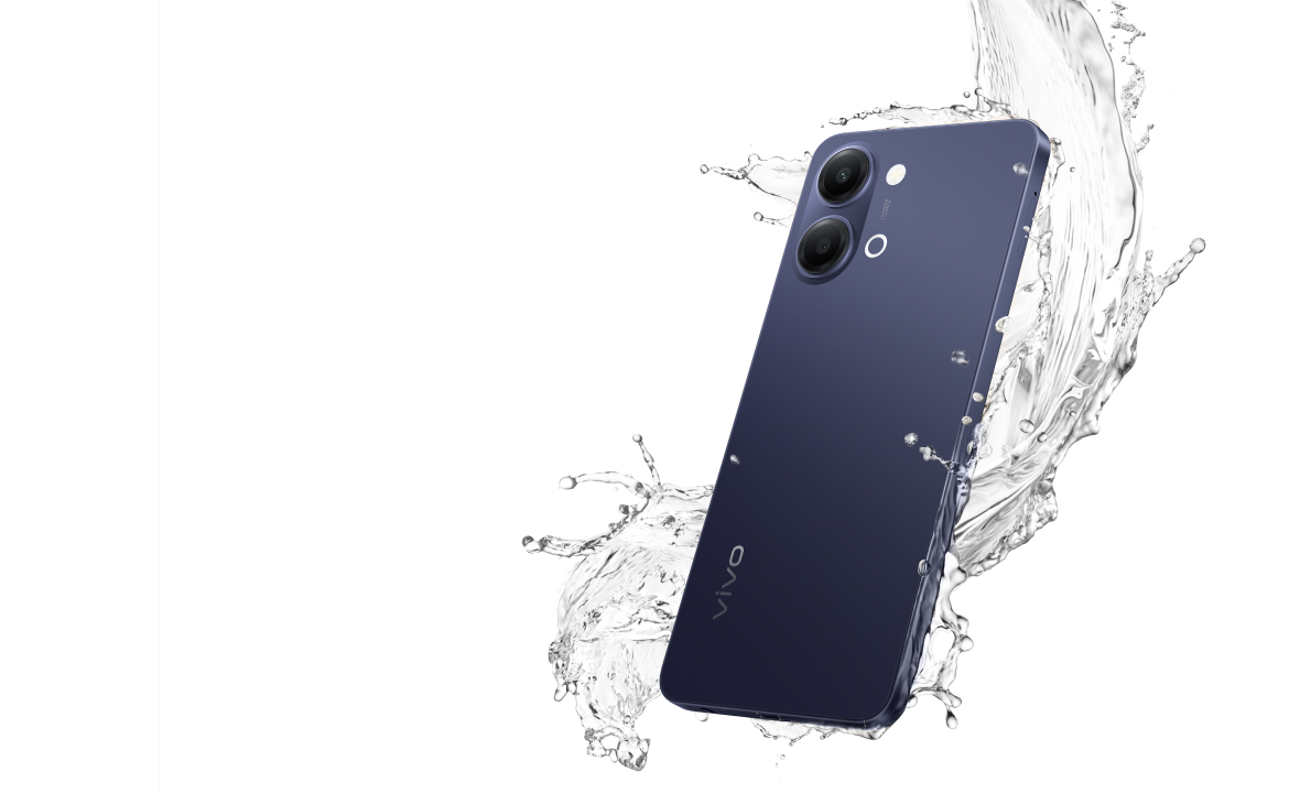 vivo Y21 5G with IP65 waterproof and dustproof resistance