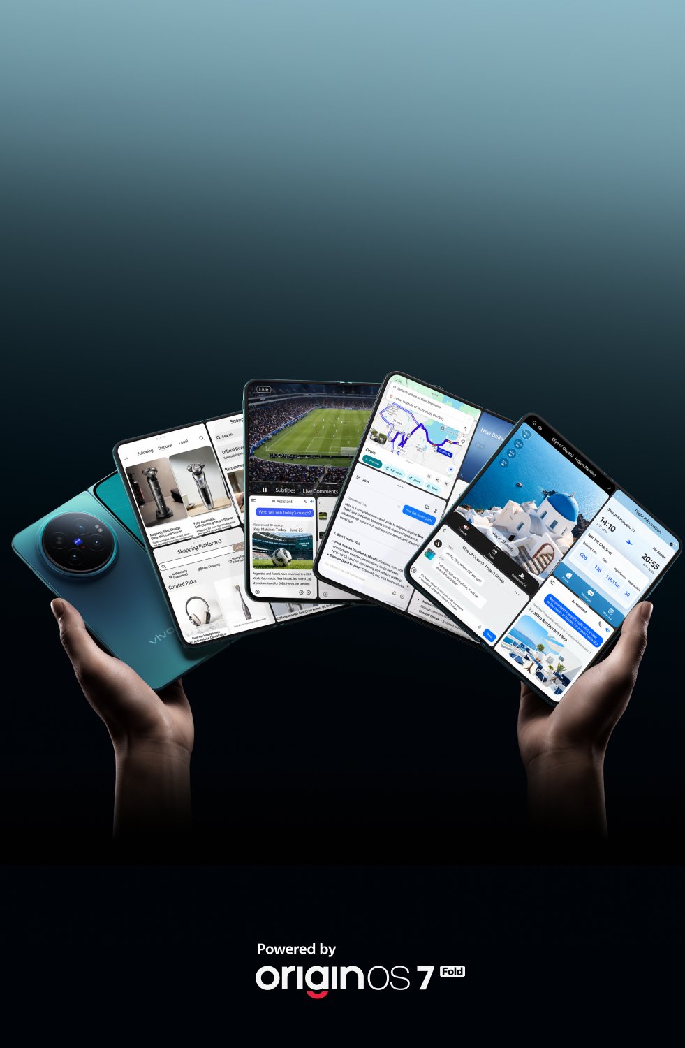 vivo X Fold6 with Ultra Multitasking
