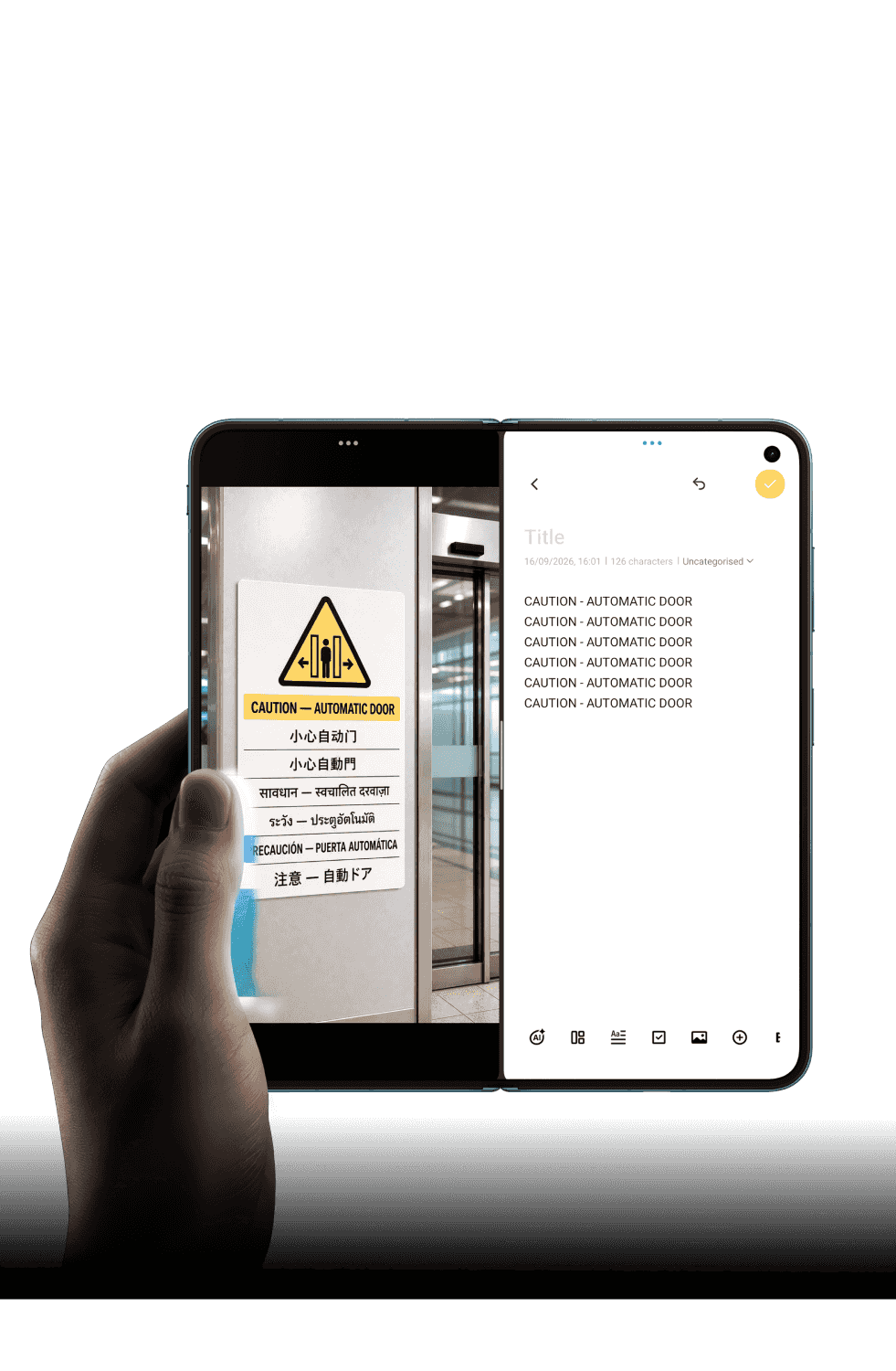 vivo X Fold6 with Powerful AI Assistant