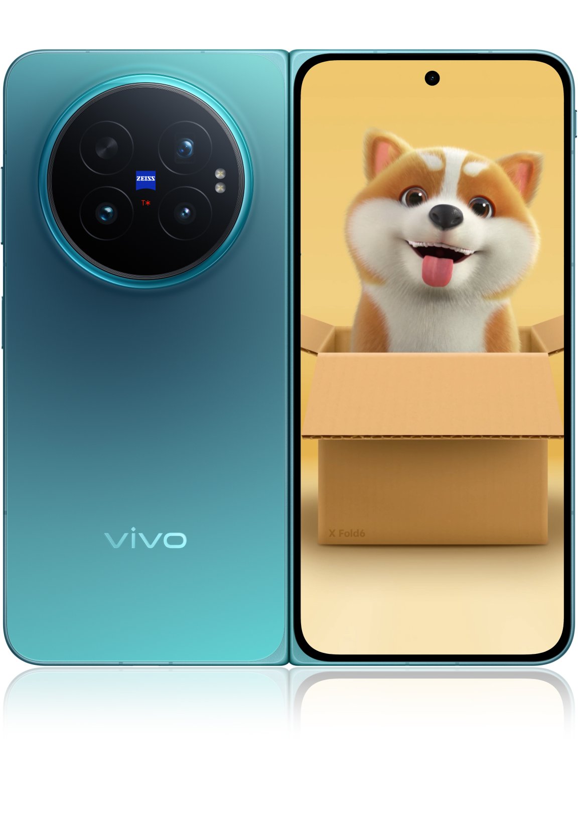 vivo X Fold6 with Split-Screen Preview