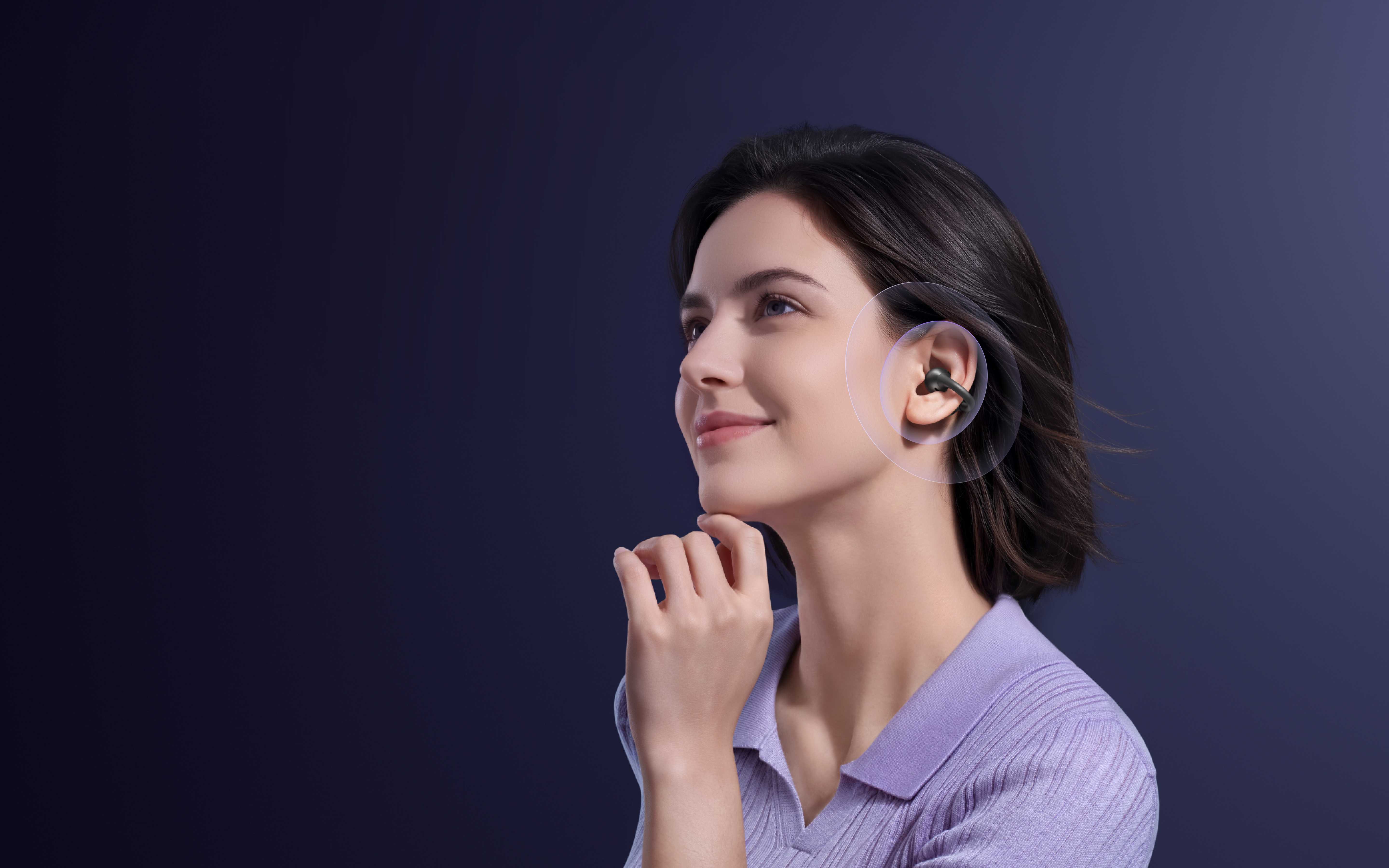 vivo Buds Clip with powerful open-ear sound
