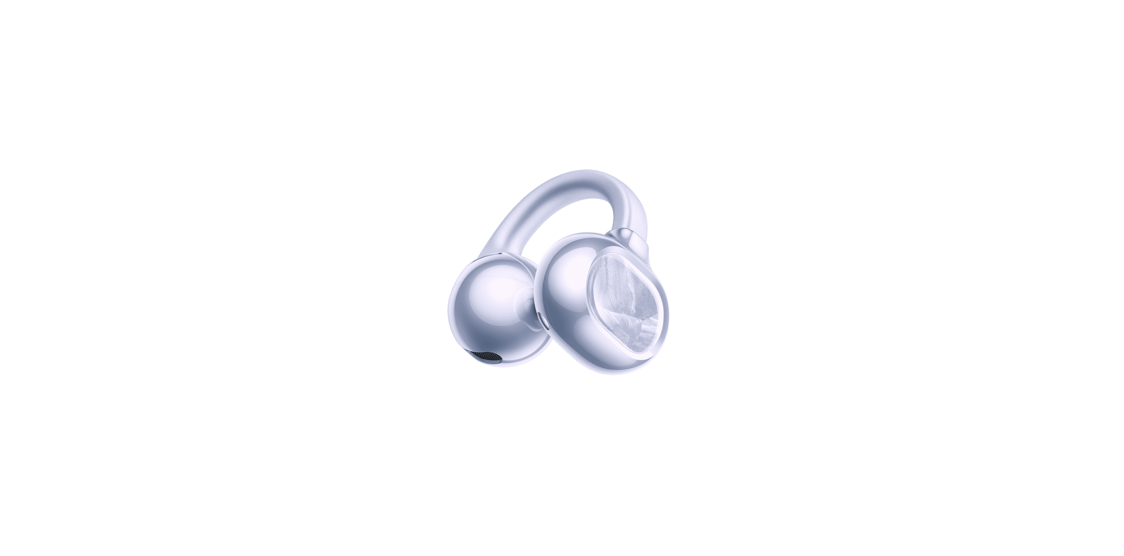 vivo Buds Clip in the color of Aurora Purple